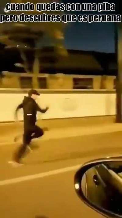 Peruano corriendo