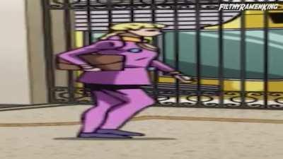 YOOO ITS HIM (Giorno walking meme)