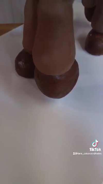 More of a sculptor than a baker