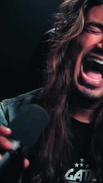 Didn’t expect him to go this hard on Dream On 🤯