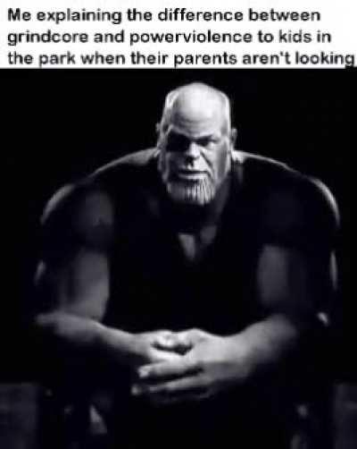 I'm not an unhinged lunatic I'm just educating the youth