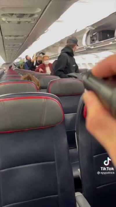 Burning people with a high powered laser and getting yourself banned from an airport for clout