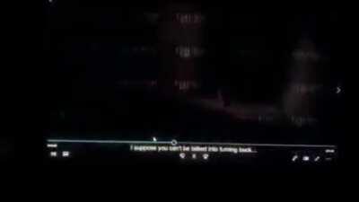 You can combine the two leaked 60 seconds footage and find out there are still 30 seconds missing!