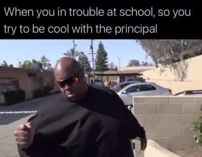 I don’t fist bump people like you