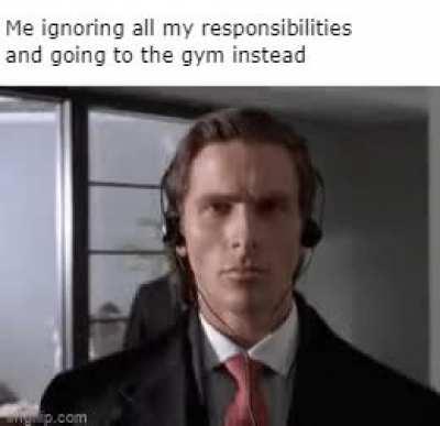 mfs really be going to the gym before work