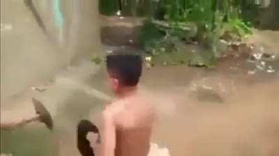 How Michael and Lily feel sword fighting