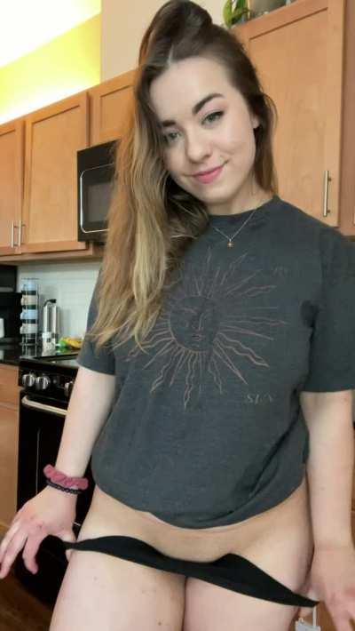 just wanted to show off my chubby tummy and thighs for you this morning... if you see this, i hope it makes your day a lil better ;)