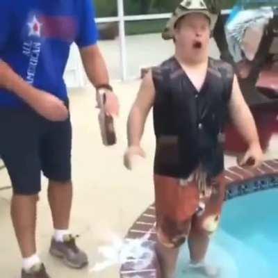 Me celebrating after finally being up $17 after secretly investing thousands without my wife's knowledge