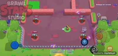 Second Bea's gadget gameplay (by Brawl Stars Studio telegram group)