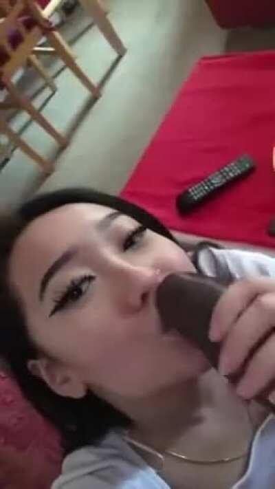 The holy grail of gifs. What a perfect Asian slut