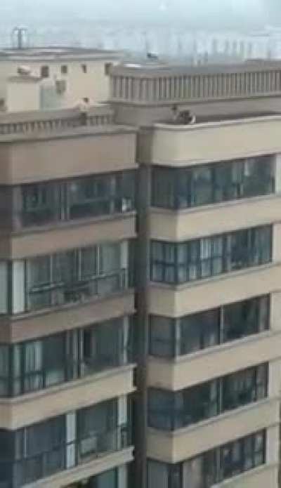 After watching parkour.