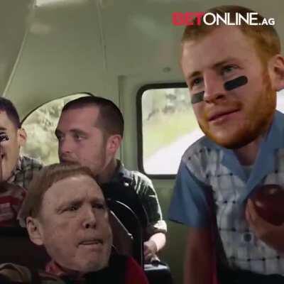 And then we wuz like peas and carrots again