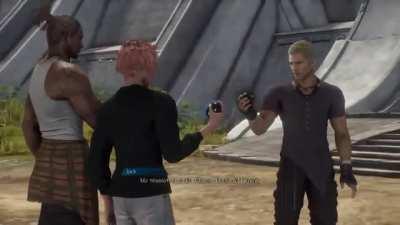 SoP accurately representing how three dudes can become bros instantly.