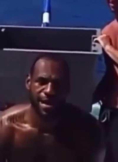 throwback to Lebron ice bucket challenge🥺