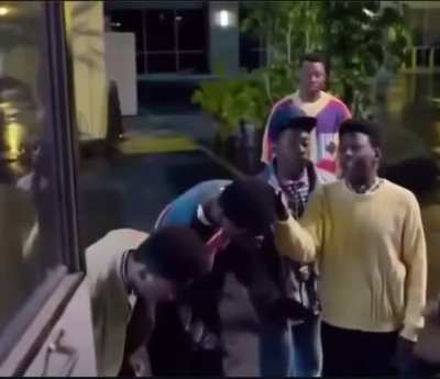 HOLD ON OK RAY😆😭(The Clover Boys)