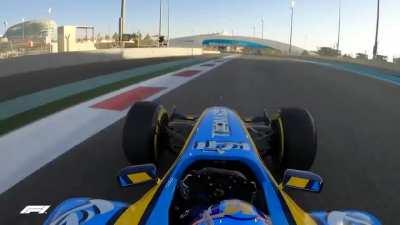 Onboard da R35 de don Fernando Alonso hoje