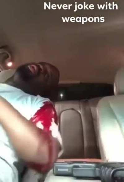 Man gets accidentally shot in the head on Facebook live