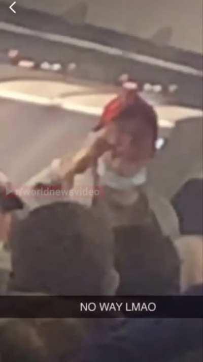 What could go wrong thinking that finally, after all the other idiot anti-maskers getting regularly ejected, your time has come to convince airlines that masks are wrong?