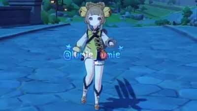 Footage of Yaoyao from first closed beta @lumie_lumie