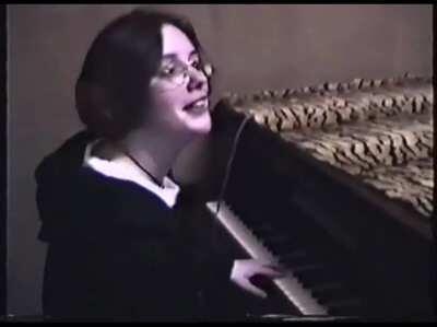 Rachel Goswell playing 'Lick My Love Pump'