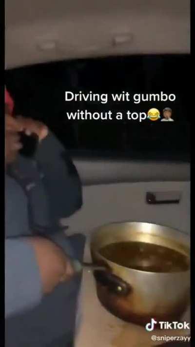 Dangerous game playing with gumbo