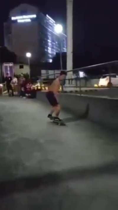 to pull off a skateboard stunt