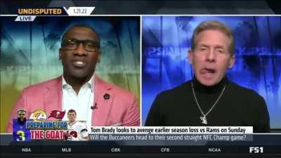 [Highlight] Shannon Sharpe correctly predicted that the Rams will defeat the Bucs 30-27 on a walkoff kick. Pretty unbelievable!