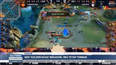 The Mighty Giant Falls in Final - Golden Road Crushed as SRG Defeated by Konoha