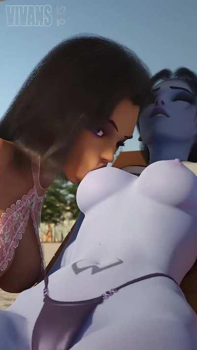 Sombra & Widowmaker (Vivans) [Overwatch]