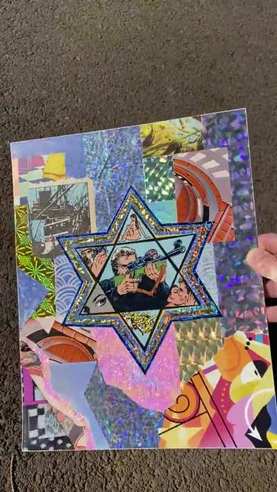 Thought I would share a video of my art to show the shimmer…[ANALOG]