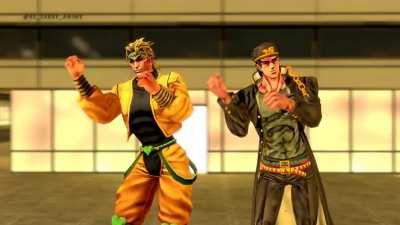 what if dio and jotaro were besties...