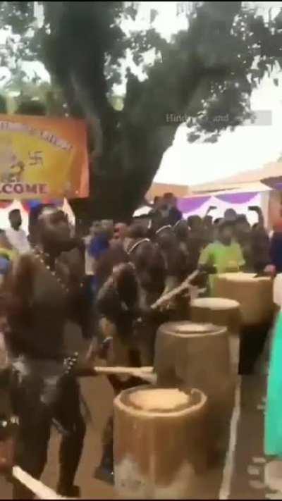Welcoming Ganapati Bappa in South Africa in a traditional way Sree Ganapati Temple, Entebbe, South Africa ✨🕉️ (via - schoolofvedicscience)