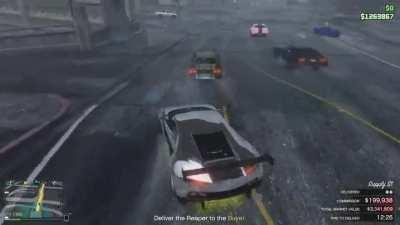 NPCs crash into me for 38 seconds