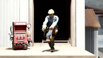 The Engineer does the griddy