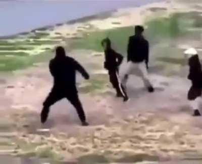 It's the taunts for me...