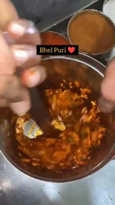 super spicy Bhel Puri 🔥