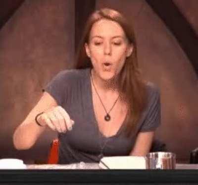 Just a gif of her casually looking extremely hot