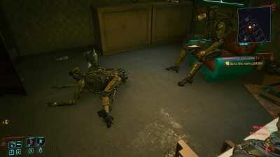 I walked into a very private moment.