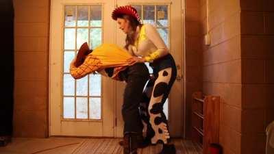Jesse Fucks Woody- Toy Story Parody w/ Ts Zoey Taylor