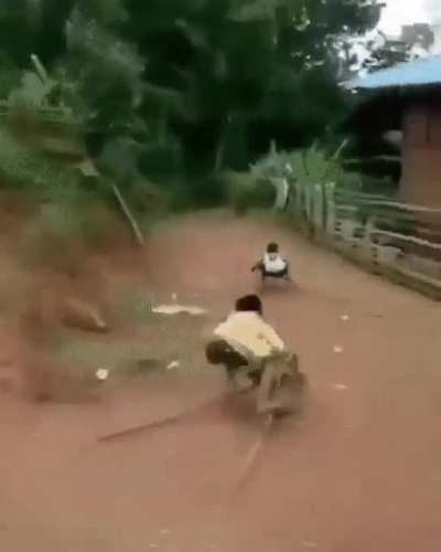 Now that’s what I call pod racing!