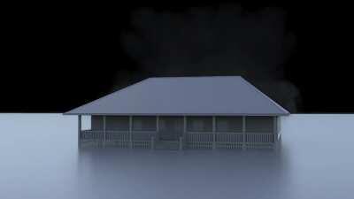 When you accidentally build a Queenslander house on a nuclear test site