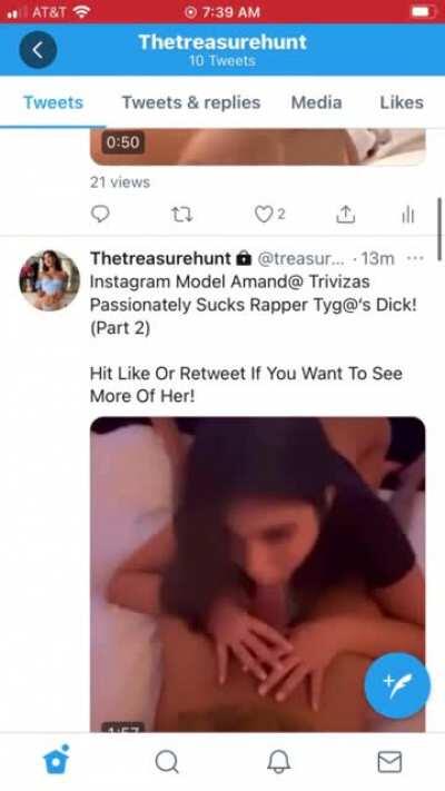 Instagram Baddie Amand@ Trivizas Loves Rubbing Her Naked Body For You! Twitter:@treasurehuntsh