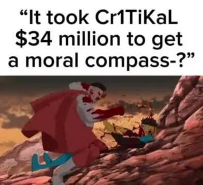 People treating him WORSE when he turns off donations is crazy