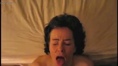 Pull out, cum on face, she didn't enjoy that big load. Source unknown
