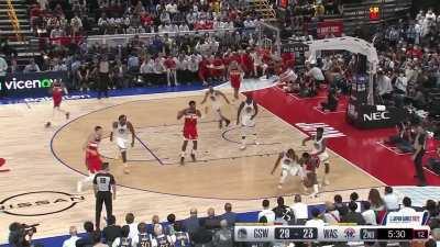 [Highlight] Moses Moody Puts the Clamps on Bradley Beal Leading to a Jump Ball