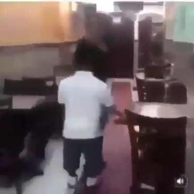 To slap the ass slapper