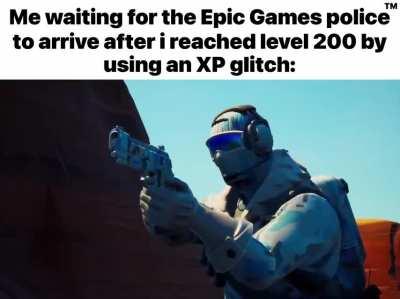 There are Epic games employees outside my home.