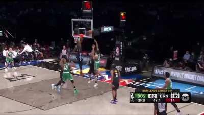 [Highlight] Kevin Durant blocks the shit out of Langford's shot attempt