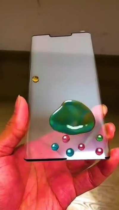 mixing all the bubble...