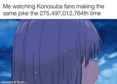 “Wow haha Aqua useless haha get it guys”